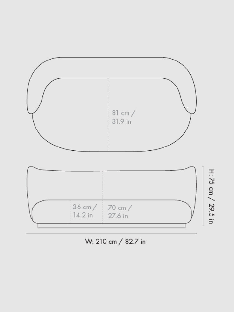 Nido Sofa - Offwhite