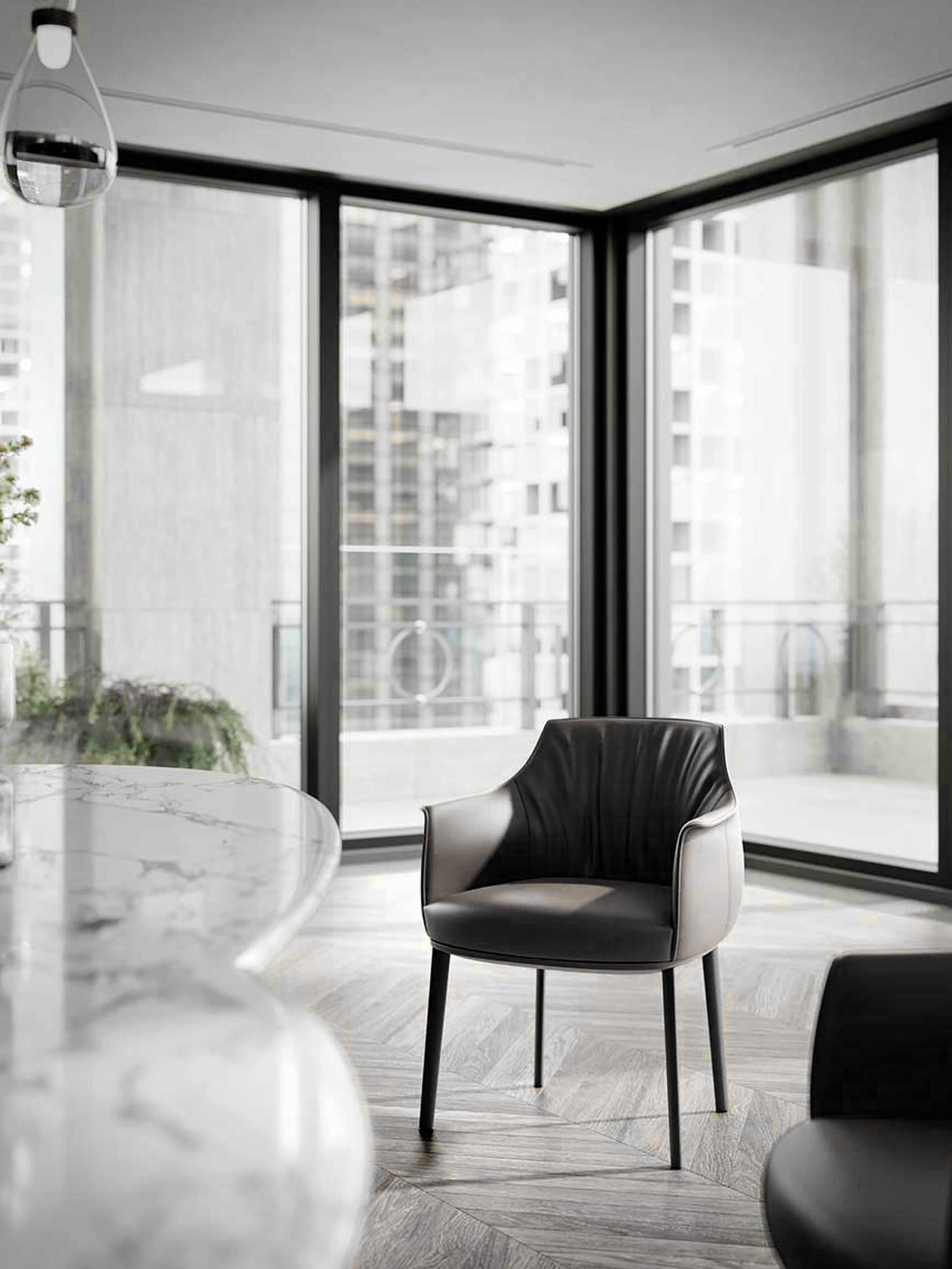 Polo chair - Black
