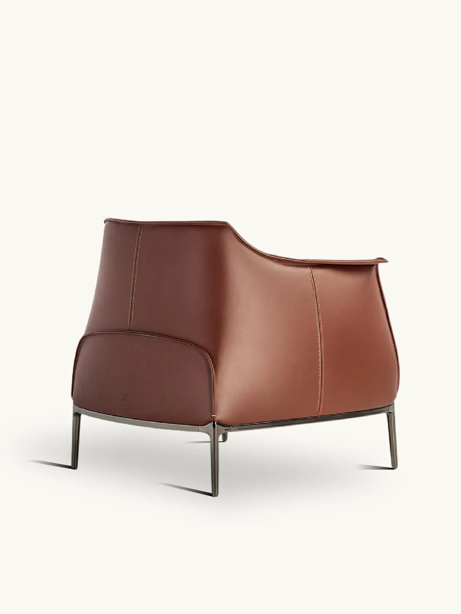 Polo Lounge Chair - Brown