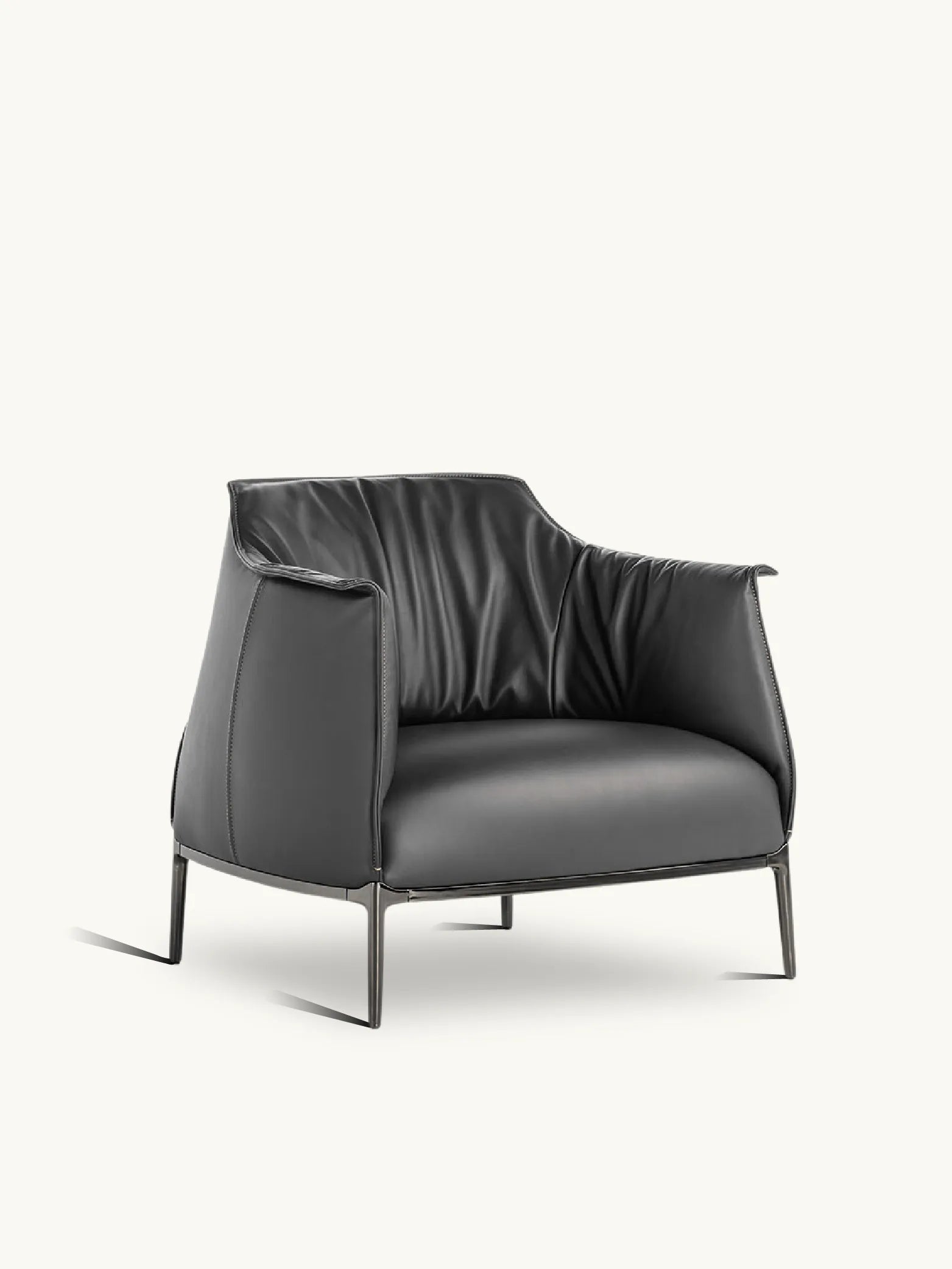 Polo Lounge Chair - Black