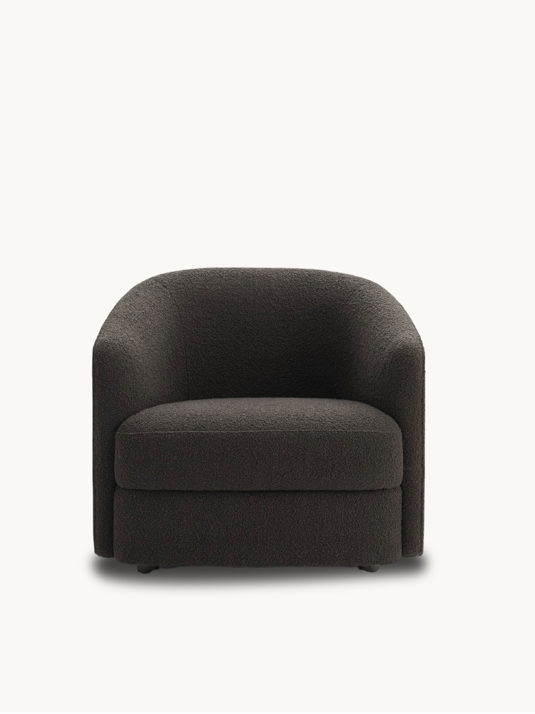 Nuvola Armchair - Charcoal Grey