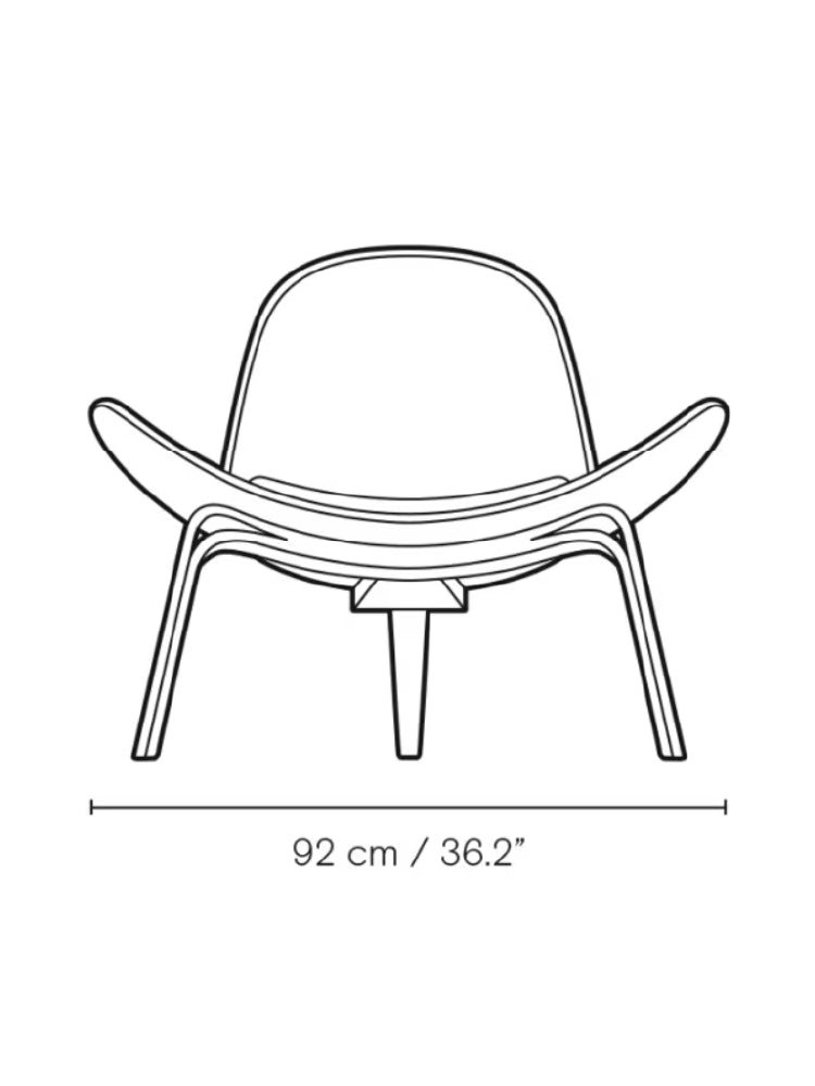Egg Shell Chair - Black
