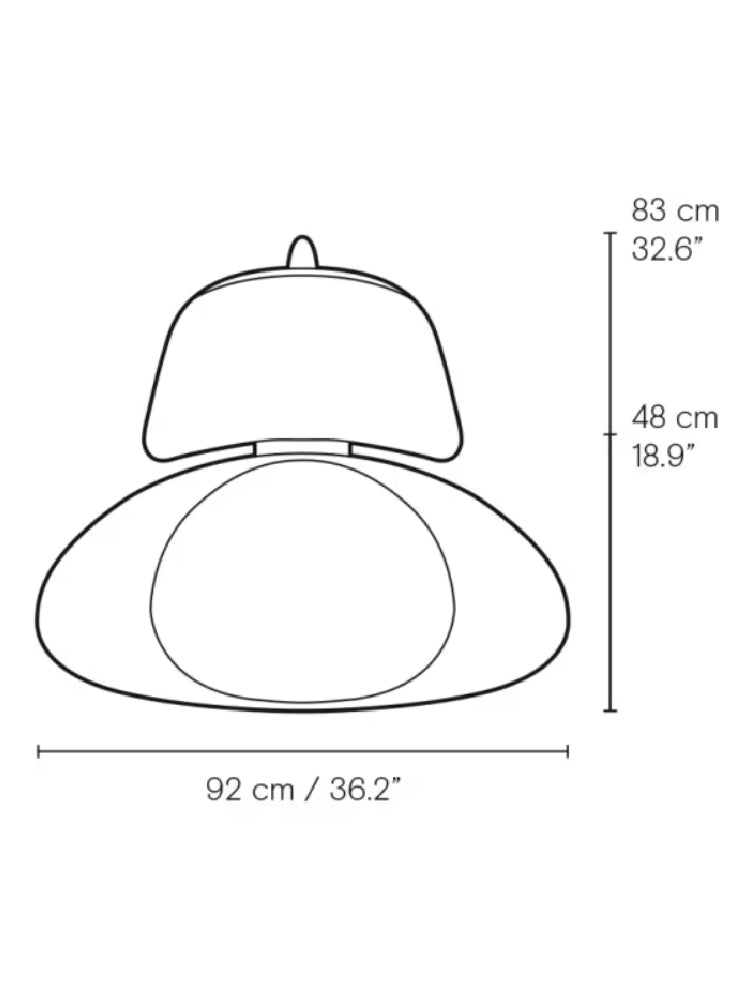 Egg Shell Chair - Brown