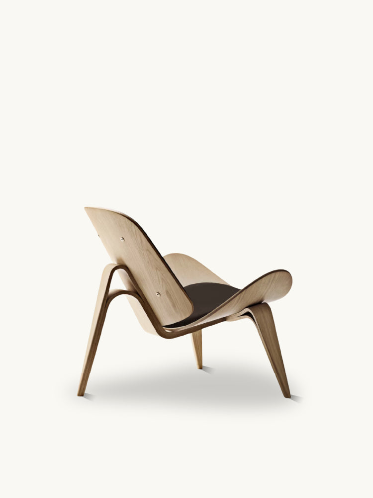 Egg Shell Chair - Dark Brown