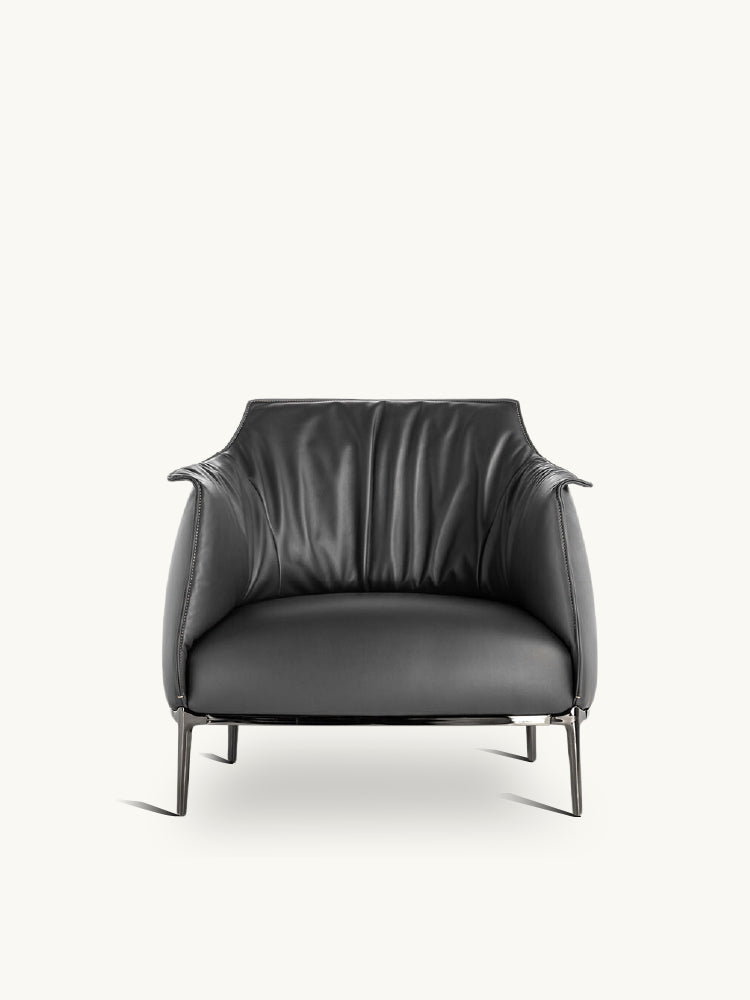 Polo Lounge Chair - Black